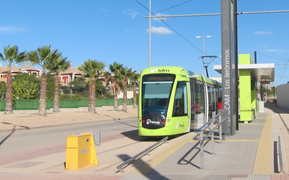Tranvía de Murcia ampliará su horario este sábado con motivo de las oposiciones de Educación