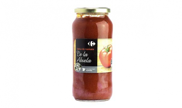 Carrefour, salsa de tomate de la abuela