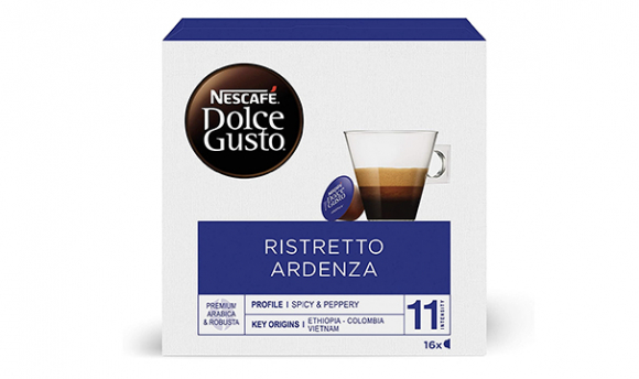 Café intenso en cápsulas Carrefour compatible con Dolce Gusto 30