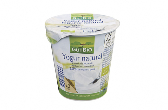 Yogur natural ecológico GutBio