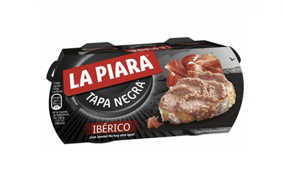 Paté de hígado de cerdo ibérico Tapa Negra La Piara