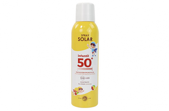 Sun Med, de Mercadona, spray solar​