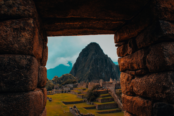 Machu Picchu, en Cuzco, Perú.