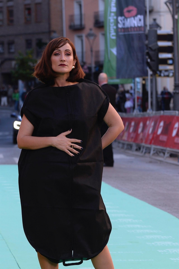 La presentadora de la gala inaugural de la 66 Semana Internacional de Cine de Valladolid (Seminci), Ana Morgade