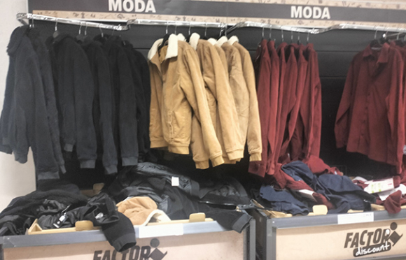 Prendas de abrigo para hombre en el Factori Discount de Lidl
