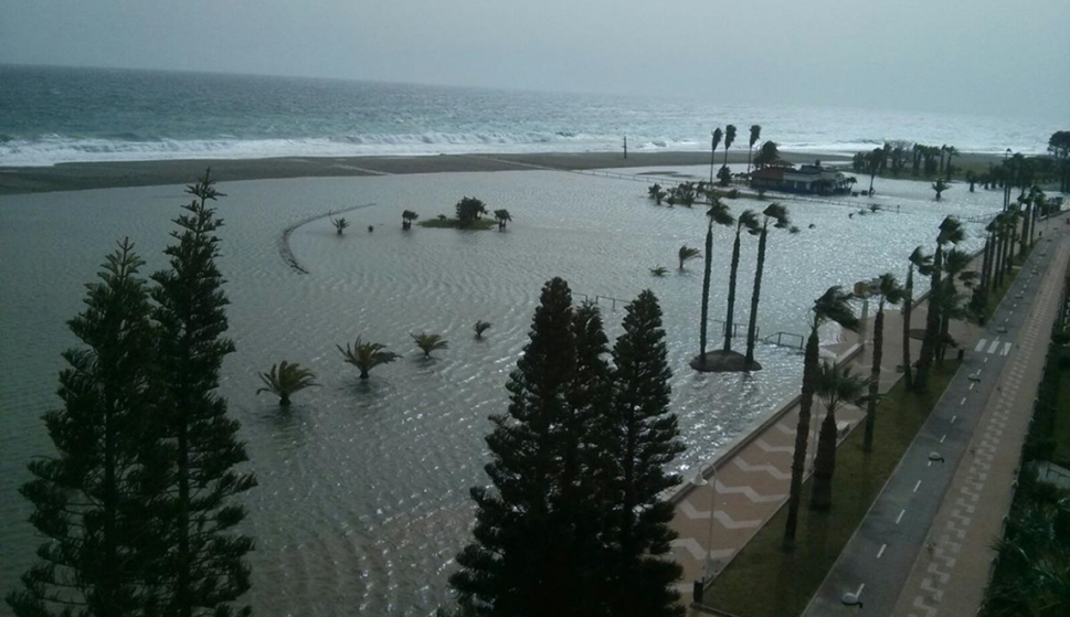 Trabajos para el estudio de inundación y erosión en zonas costeras de Andalucía en un escenario de cambio climático.