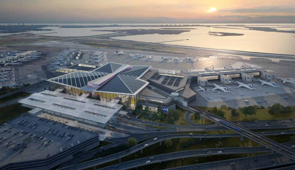 Proyecto 'New Terminal One' del Aeropuerto JFK en Nueva York.