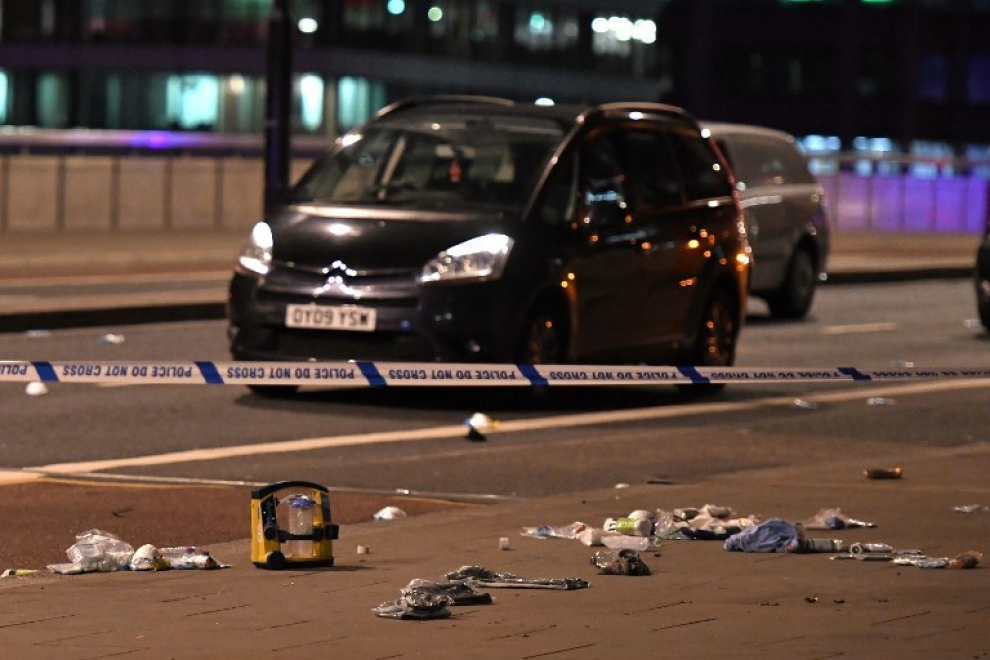 El último atentado de Londres en imágenes