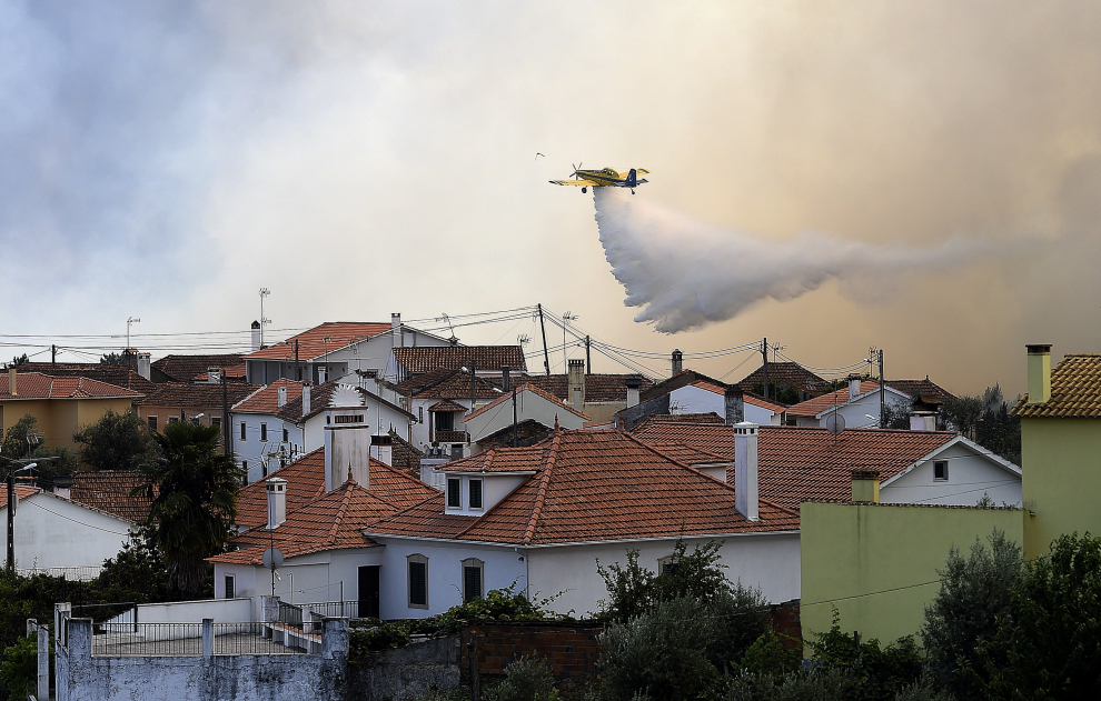 Las imágenes más impactantes del devastador incendio en Portugal