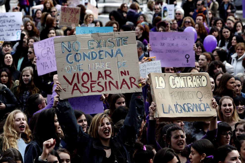Zaragoza, Día Internacional de la Mujer