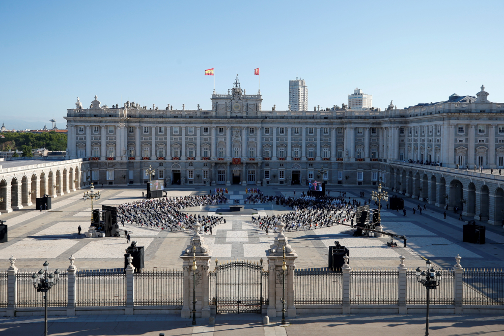 Ceremonia en el Palacio Real de Madrid