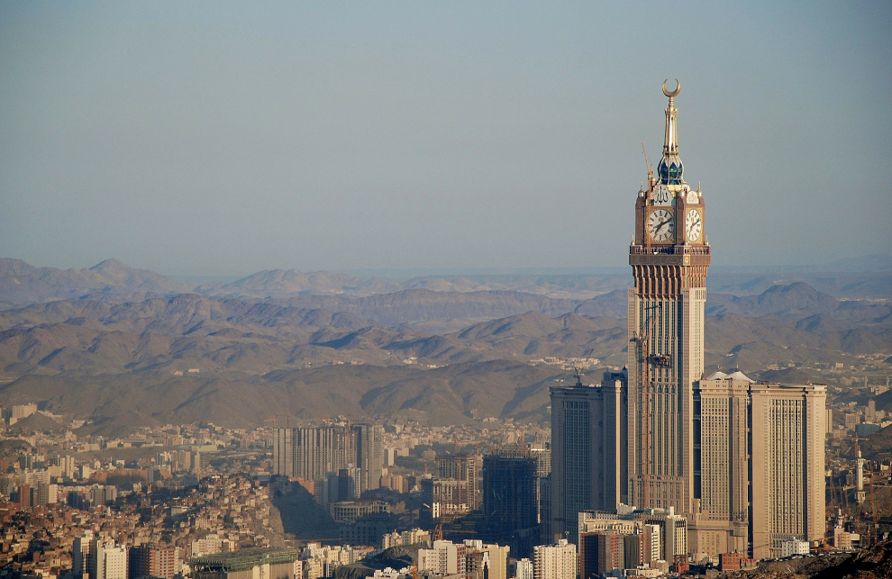 País: Arabia Saudita. Altura oficial: 601 metros. Altura último piso: 494 metros. Número de pisos: 120. Inauguración: 2012