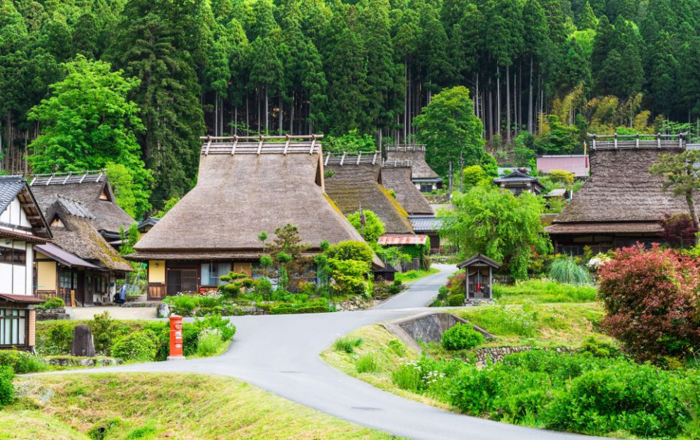 Se encuentra a solo 50 kilómetros al norte de Kioto y rodeada de montañas por todos lados, es un destino virgen donde el estilo de vida rural tradicional de Satoyama todavía florece.