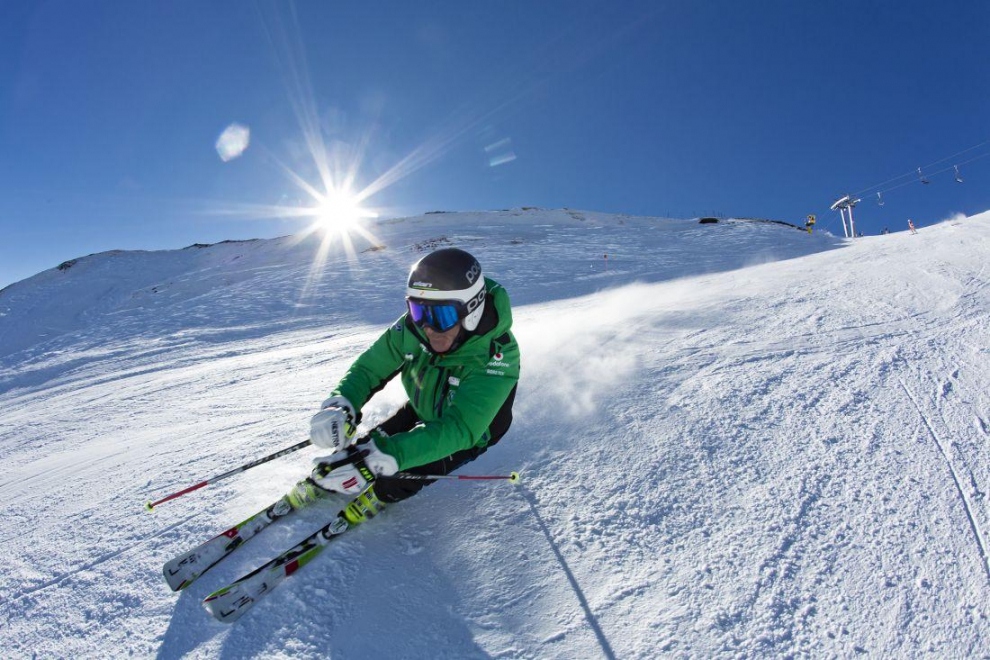 La previsión para el 5 de febrero es de 45 pistas abiertas y 36 kilómetros de superficie esquiable con 190 centímetros de espesor de nieve dura.