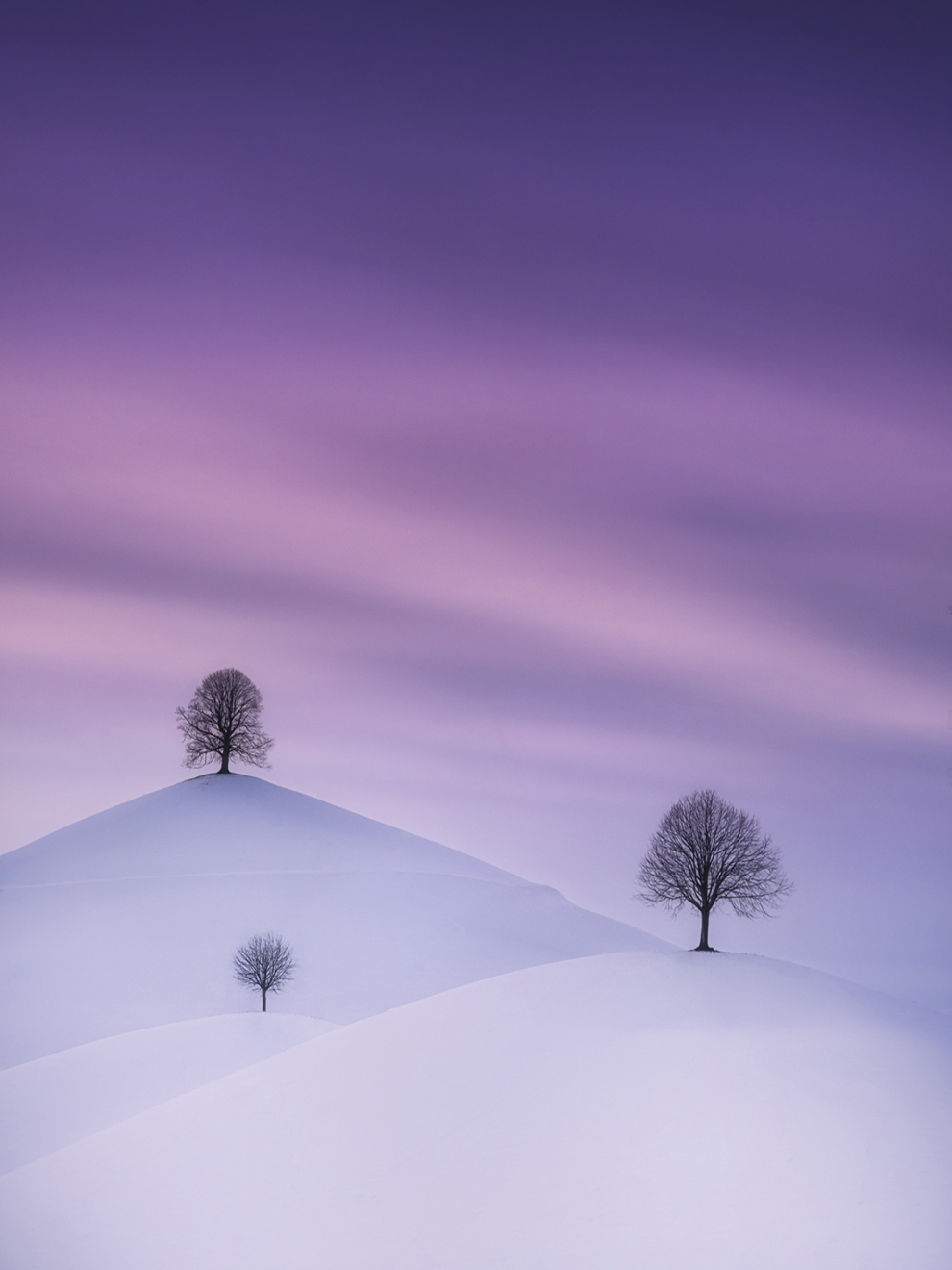 The Drumlins in Winter, de Cédric Tamani