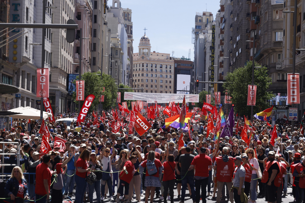 Manifestación del Primero de Mayo, Día del Trabajador