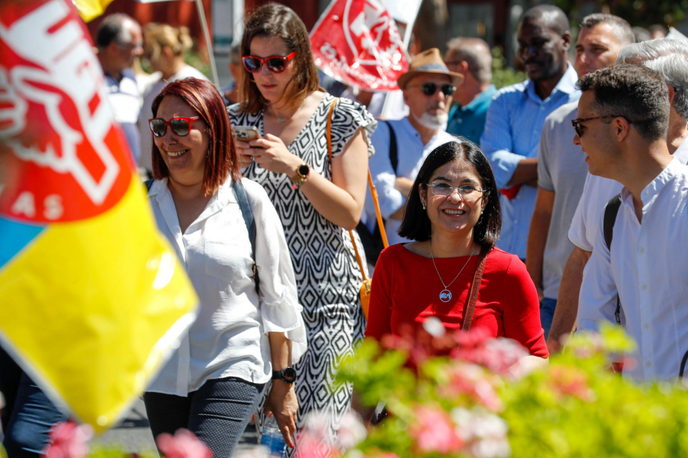Manifestación del Primero de Mayo, Día del Trabajador en Gran Canaria