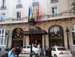 Entrada del Hotel Ritz de Madrid