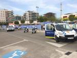 Vehículos de la Guardia Urbana de Lleida en imagen de archivo. /@gUrbanaLleida