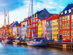 Fotografía de Copenhague, capital de Dinamarca. Dinamarca propone una reforma amplia para financiar la jubilación anticipada.