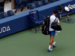 Novak Djokovic, descalificado en el US Open