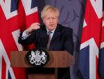 El primer ministro del Reino Unido, Boris Johnson, en una intervención reciente