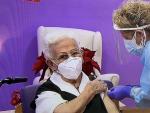 Araceli, de 96 años, la primera española en recibir la vacuna contra la Covid-19