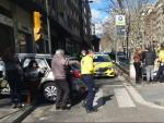 Una conductora atropella a varias personas en Reus (Tarragona).