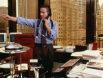 Michael Douglas, en una escena de la película 'Wall Street', de 1987