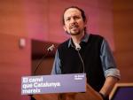 El secretario general de Podemos y vicepresidente segundo del Gobierno, Pablo Iglesias