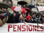 Protesta contra la reforma de pensiones