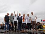 Los condenados por el procés salen de la cárcel: "Buscaremos la independencia"