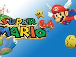 Fotografía del Super Mario 64 de la Nintendo 64.