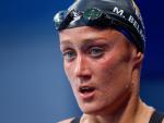 La nadadora española Mireia Belmonte tras los 1.500 metros libres en los Juegos Olímpicos. JJOO