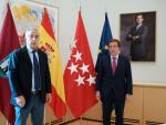 Reunión entre el alcalde de Madrid, José Luis Martínez-Almeida y el presidente del COE, Alejandro Blanco