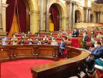 Sesión de control al Govern en el pleno del Parlament