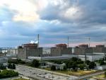 Vista general de la central nuclear de Zaporozhie, en Ucrania