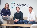Croline Menager, Benoit Grassin y Nicolas Klein, cofundadores de Pixpay