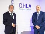 Luis Amodio, presidente de OHLA, y José Antonio Fernández Gallar, CEO de OHLA