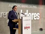 Fernando de Yarza durante su discurso en los Premios Líderes La Información 2022