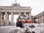 Berlín nieve Alemania frío