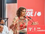 La ministra de Hacienda y vicesecretaria general del PSOE, María Jesús Montero.