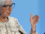 Lagarde da explicaciones sobre la reunión del BCE.
