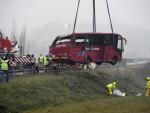 Cuatro muertos y más de 20 heridos en un accidente de autobús en Francia