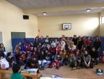 Los Reyes Magos visitan la Escuela de Navidad de la Asociación Navarra de Autismo