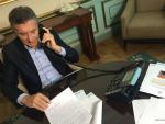 Macri suspende sus actividades por una fisura en una costilla