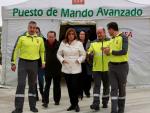 Díaz destaca que el Grupo de Emergencias de Andalucía es una referencia en la seguridad en España