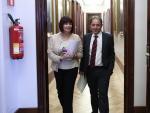 Micaela Navarro dice que "nadie debe quedarse con ganas" de optar a la Secretaría General del PSOE si tiene "fuerzas"