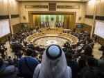 Vista general del encuentro de la Liga Arabe