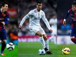 Messi, Cristiano y Neymar, los jugadores que más camisetas venden. / Getty Images